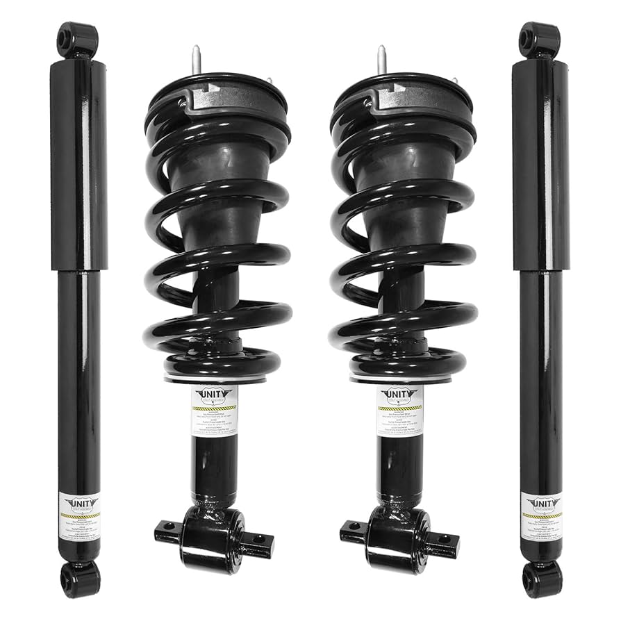 Amazon.com: Unity 4-11590-251400-001 Front and Rear 4 Wheel